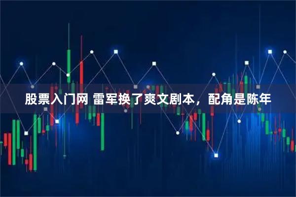 股票入门网 雷军换了爽文剧本，配角是陈年